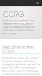 Mobile Screenshot of ccrg.org